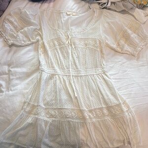 LoveShackFancy White Lace Dress